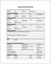 application for rental appartment template pdf format