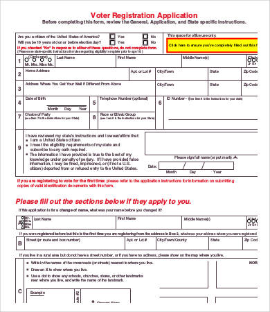 printable voter registration form