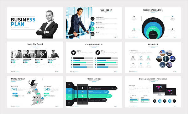 best powerpoint business presentation templates free