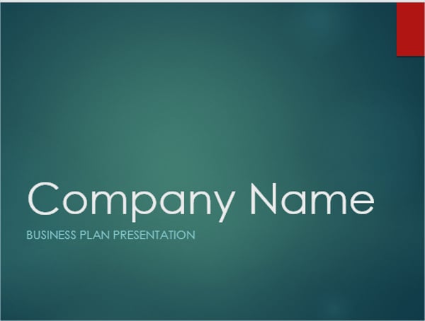 business card powerpoint template