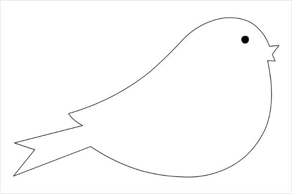 9 printable bird templates free sample example format download free