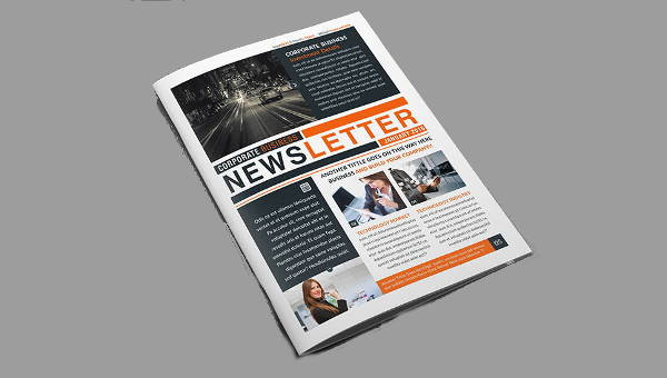 A Newsletter Template from images.template.net