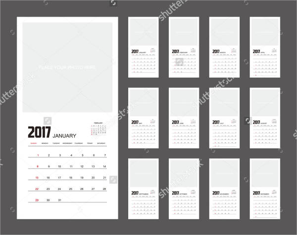 week number calendar template