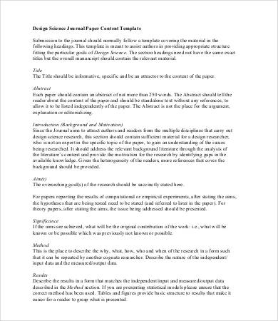 science journal paper template1
