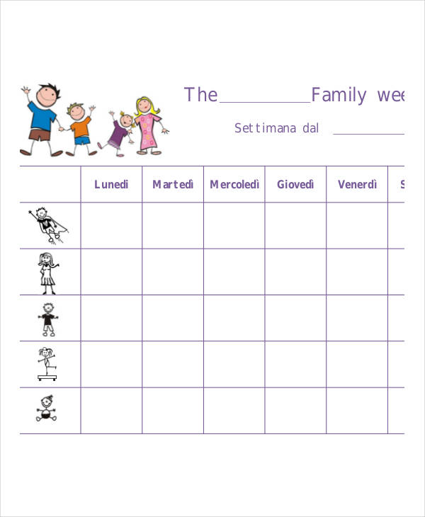 Printable Weekly Planner - 11+ Free PDF Documents Download