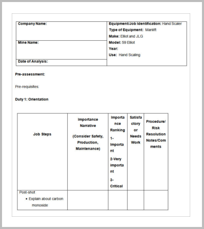 39+ Analysis Templates - Word, PDF,AI