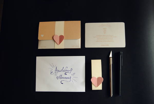 printable wedding gift card design