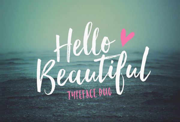 beautiful bold letters font