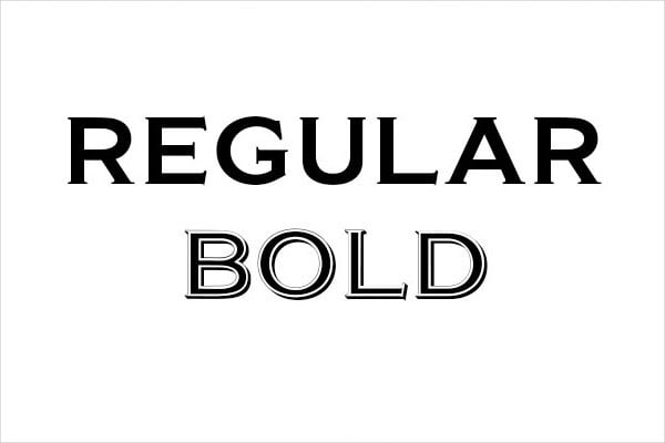9 Best Bold Letters Free Sample Example Format Download