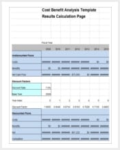 cost analysis template 1 min