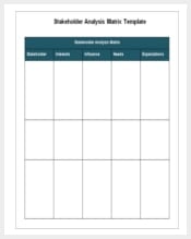 stakeholder analysis matrix template min
