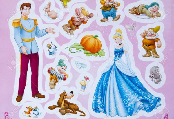 disney princess stickers