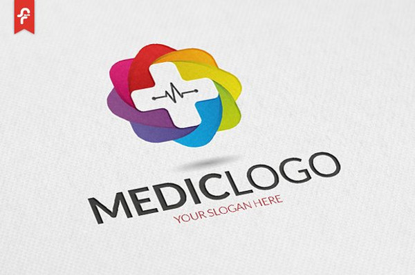 abstract medical logo