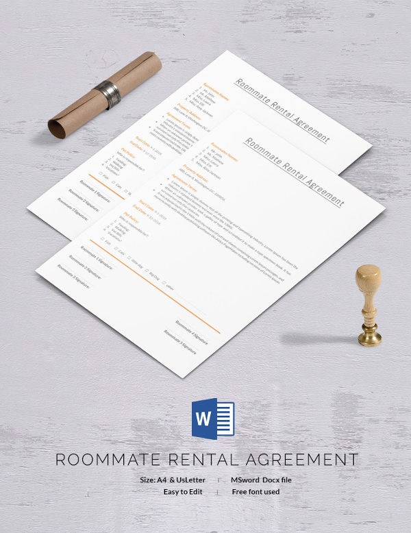 roommate rental agreement1