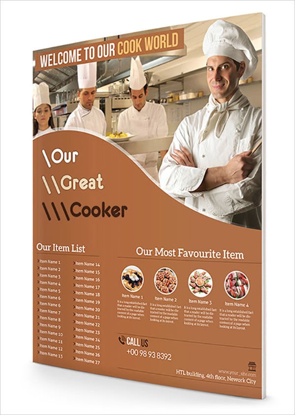 free cooking flyer