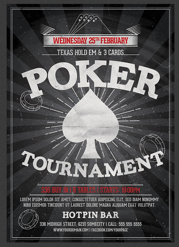 Poker Night Flyer