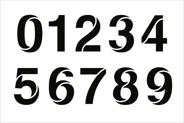 12+ Number Stencils - Sample, Example, Format Download