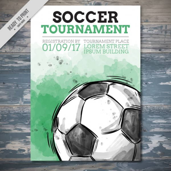 soccer tournament flyer