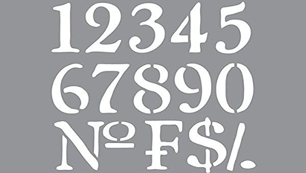 9 number stencils free sample example format download free premium templates