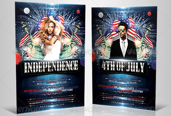 independence day flyer template