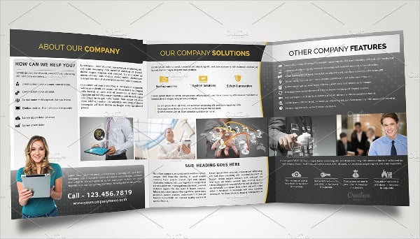 corporate sales brochure