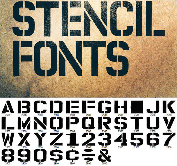 9+ Stencils Letters Free Sample, Example, Format Download