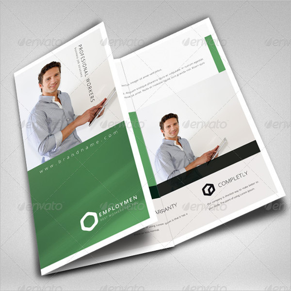 Job Fair Trifold Brochure