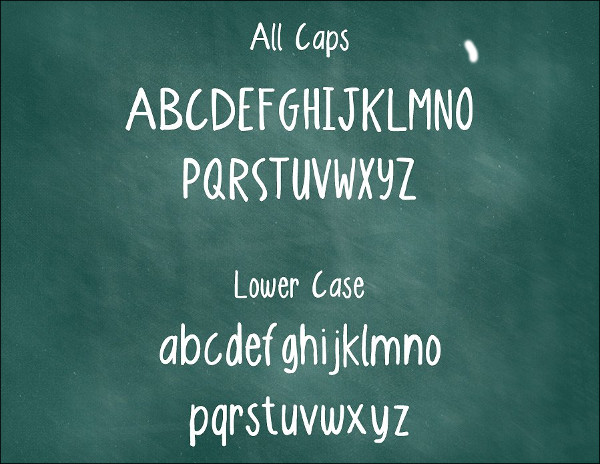 funky letter font