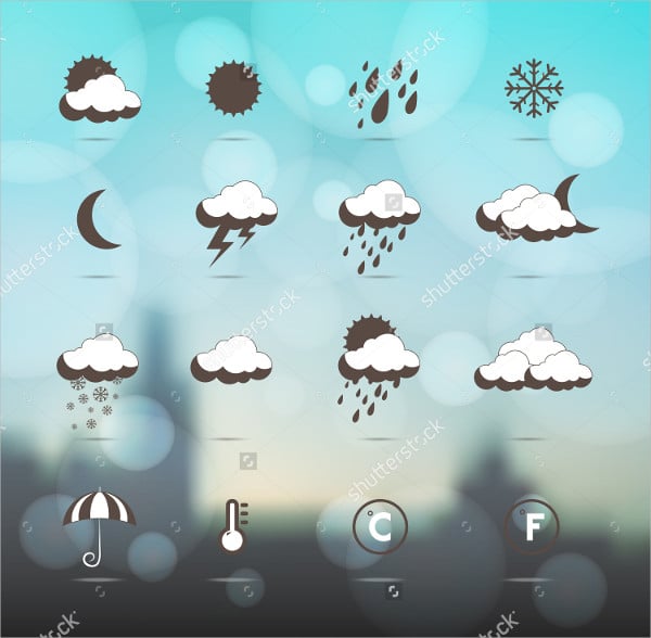winter weather icons