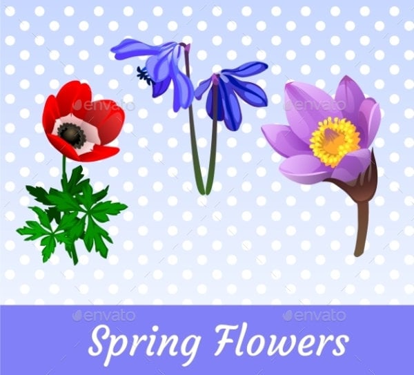 spring flower icons1