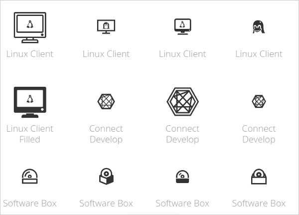software development icons