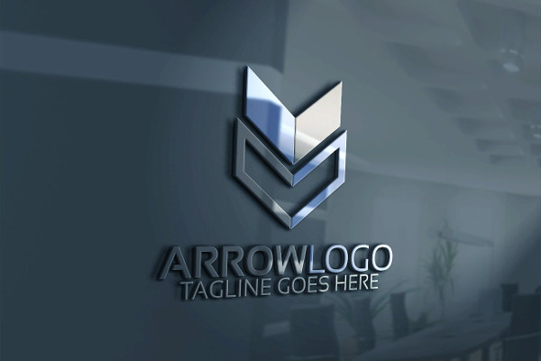 professional arrow logo