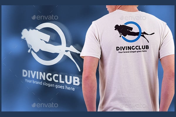 diving club logo