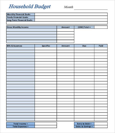 Simple Budget Template - 9+ Free Word, PDF Documents Download