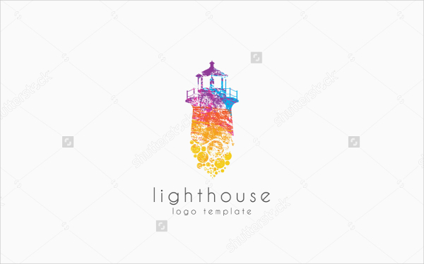 colorful lighthouse logo