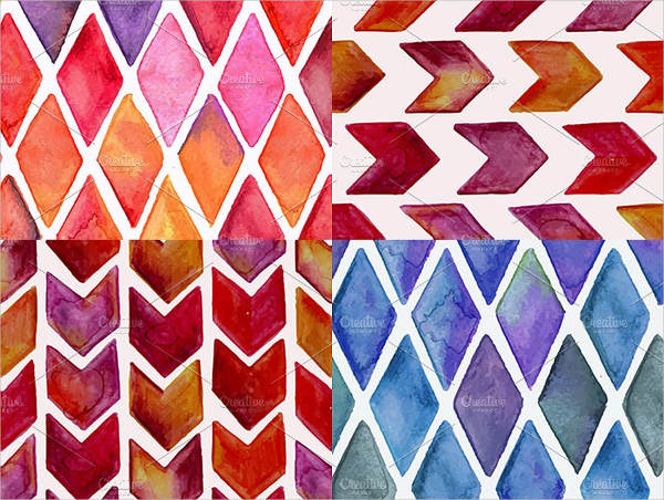 seamless watercolor pattern