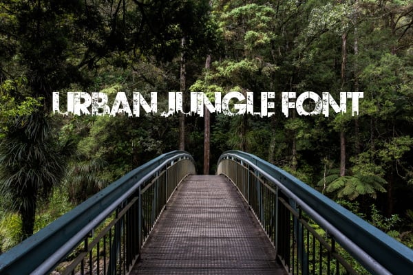 urban jungle font