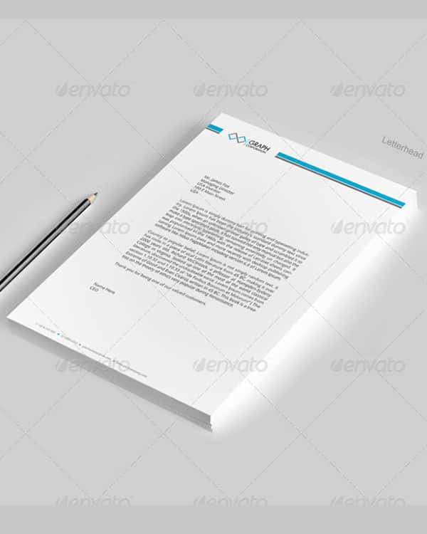 corporate letterhead template download min