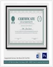 certificate of authenticity template free download min