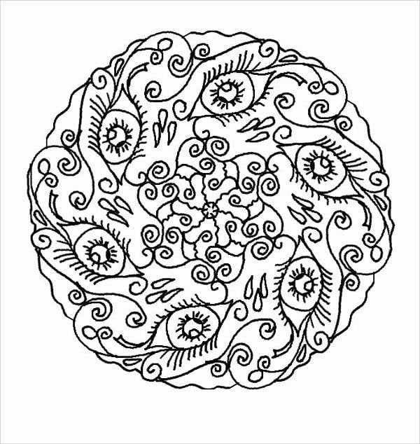 printable abstract coloring page1