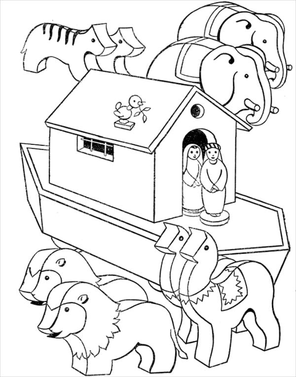 religious children coloring page