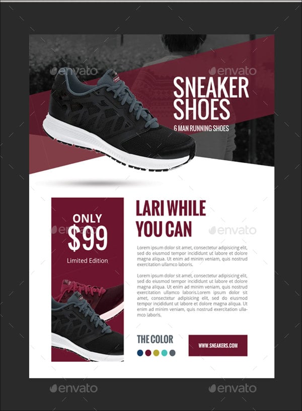 7+ Awesome Shoe Flyer Templates Free & Premium Templates