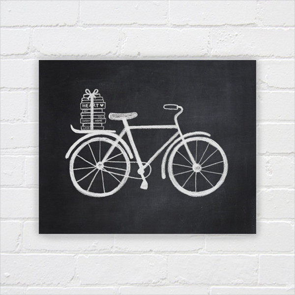 printable chalkboard drawing