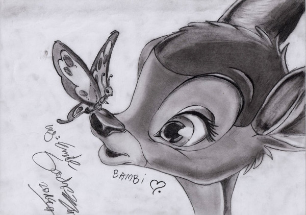 9 Disney Drawings 