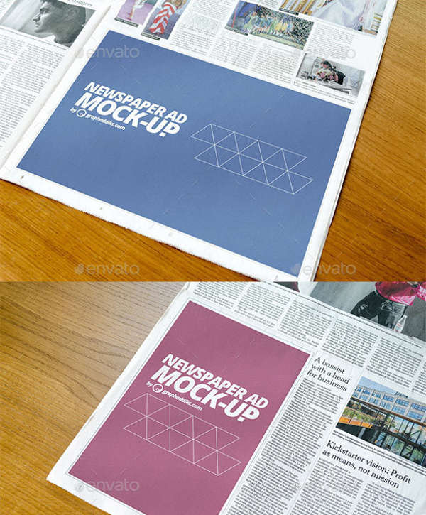 Download 9+ Newspaper Mockups - Free PSD, Vector, EPS Format ... PSD Mockup Templates