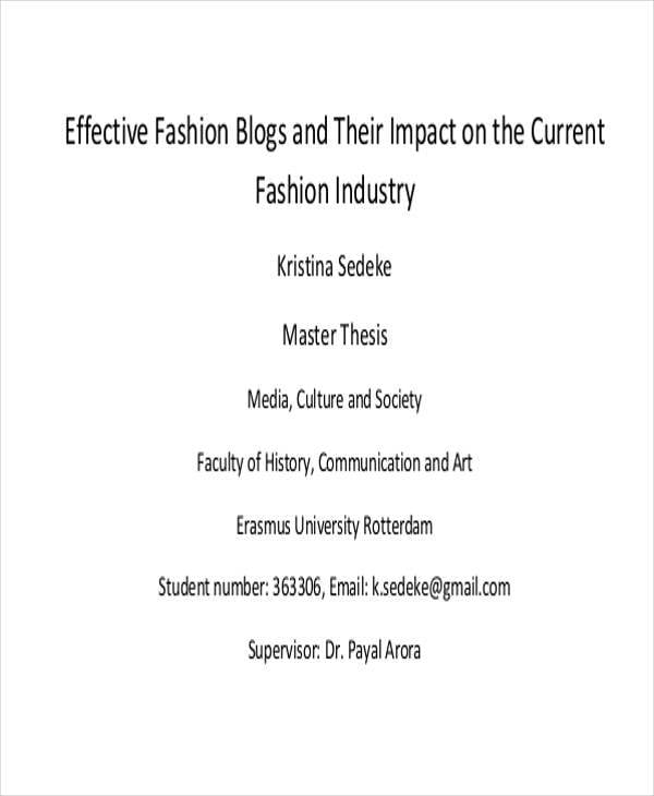 fashion blog template