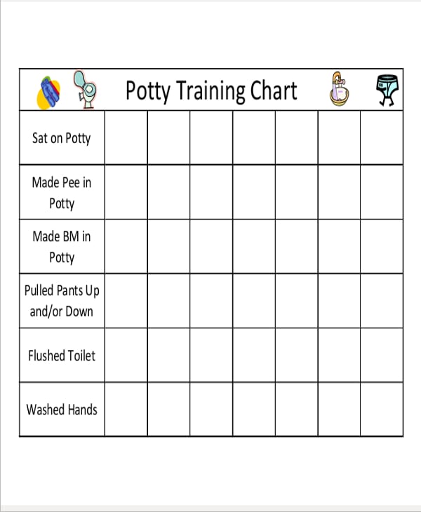printable toddler behavior chart