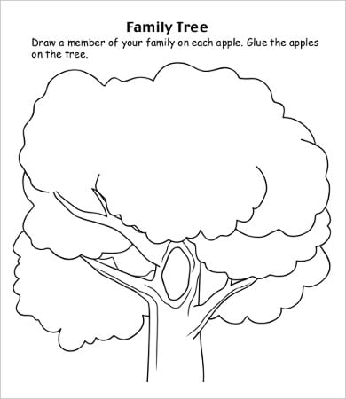 free blank family tree template