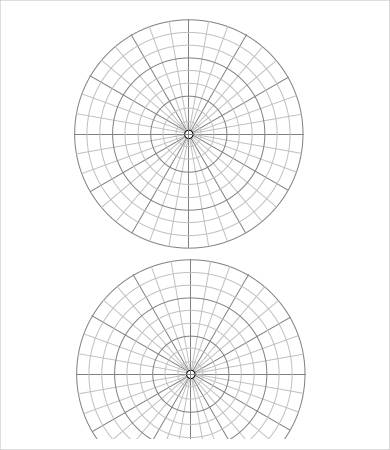 6 polar graph paper templates pdf free premium templates