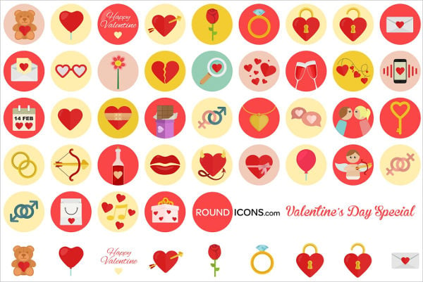 free valentines day icons